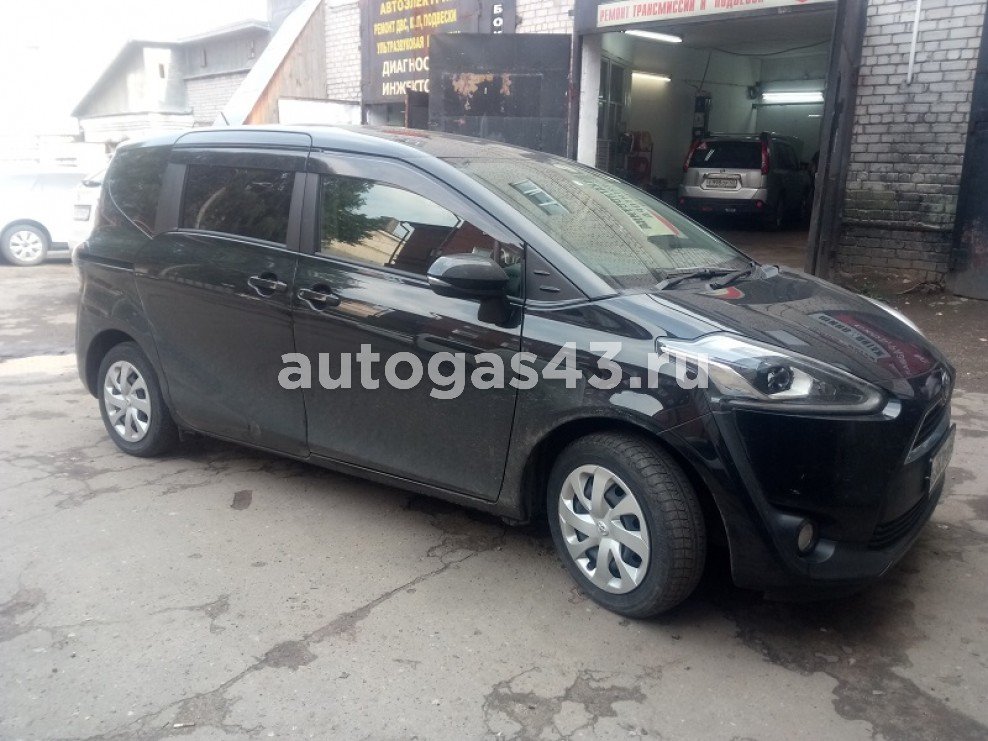Toyota Sienta II 1.6 109 Hp 2015 – н.в. (Пропан)