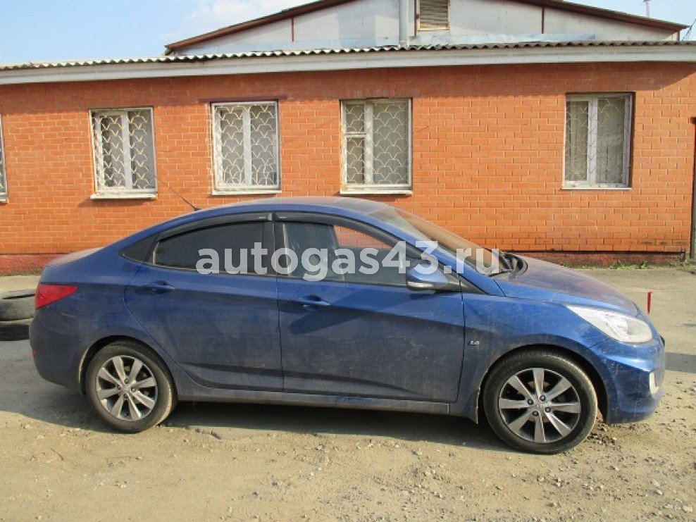 Hyundai Solaris 1.6 123 Hp 2010 - 2014 г.в. (Пропан)